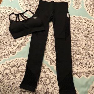 GYMSHARK High Waisted Legging and Sports Bra